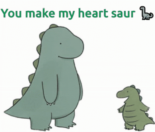 Dinosaur Hug GIF