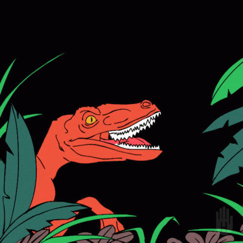 Dinosaur Saying Yasss GIF