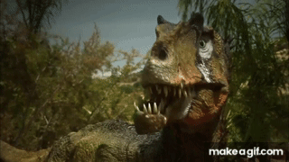 Dinosaur With Mouth Open GIF