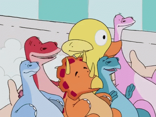 Dinosaurs Laughing GIF