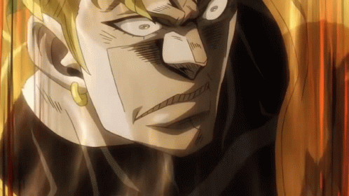 Dio Brando Says What GIF