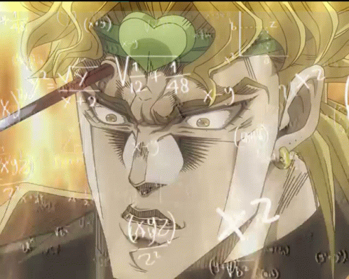 Confused Face Of Dio Brando GIF