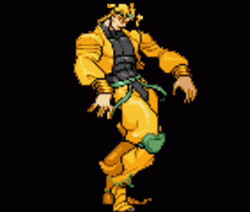 Dio Brando Power Up GIF