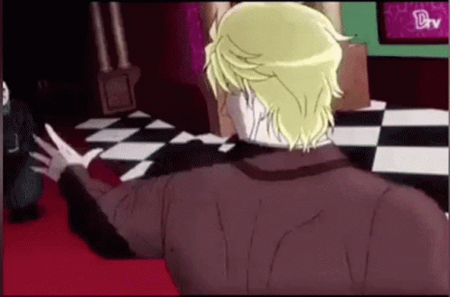 Dio Doing Cute Gesture GIF