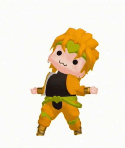 Animated Chibi Dio GIF