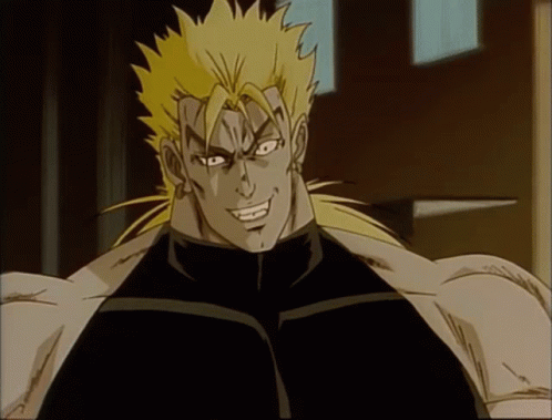 Dio Laughing Hard GIF