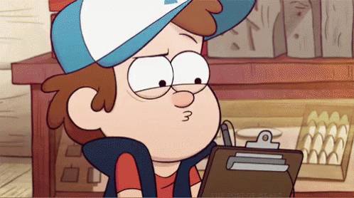 Dipper Pines Bobbing His Head GIF