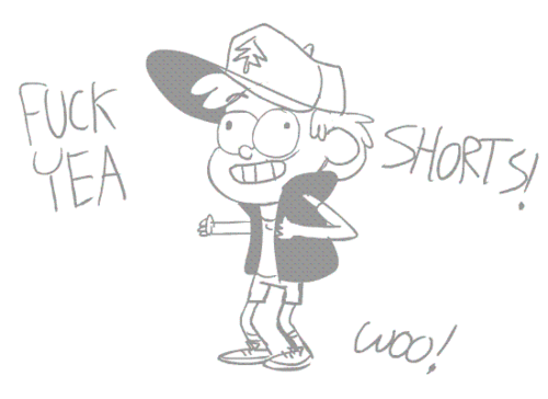 Dipper Pines Loves Shorts GIF