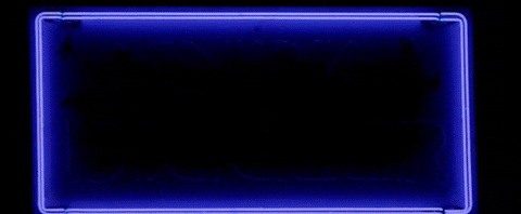 Dirk Diggler Burning Neon Sign GIF