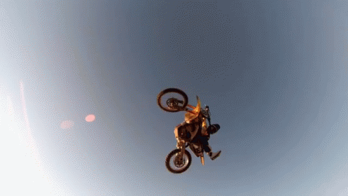 Amazing Dirt Bike Mid Air Jump GIF