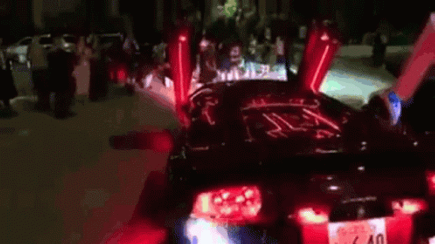Dirt Neon Cool Car GIF