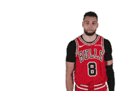 Dirt Off The Shoulder Zach Lavine Sticker GIF