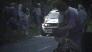 Dirt Rally Lancia Delta Integrale Hand Break Pull GIF