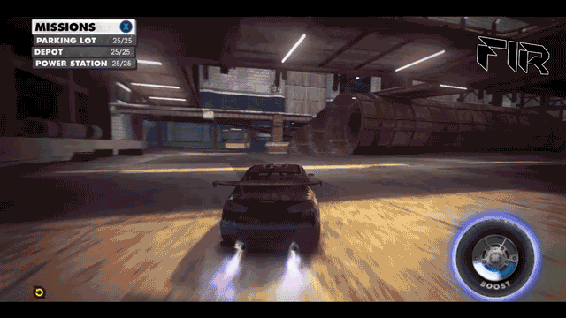 Dirt Showdown Building Track GIF