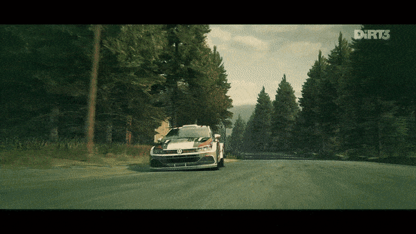 Dirt Showdown Countryside Race Track GIF