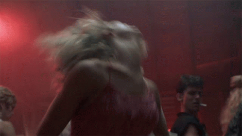 Johnny Castle Head Bang Dirty Dancing GIF