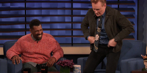 Dirty Dancing Conan O'brien Hip Thrust GIF