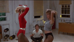 Dirty Dancing Jennifer Grey Cynthia Rhodes Sexy Moves GIF