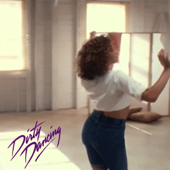 Dirty Dancing Jennifer Grey Solo Sway GIF