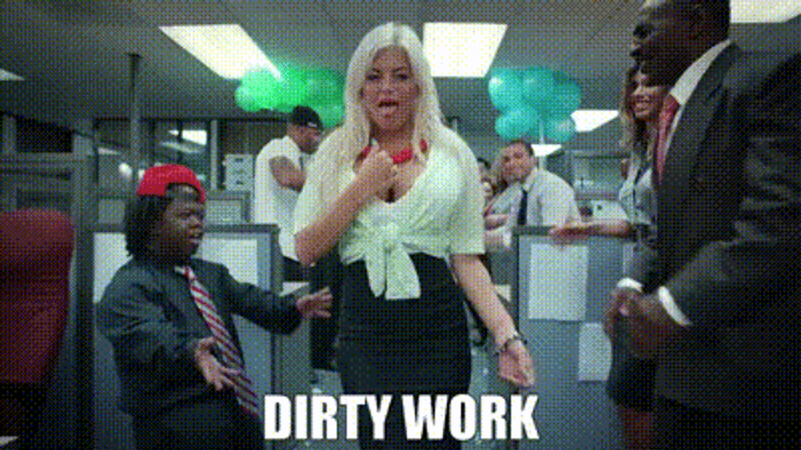 Dirty Work Janitor Dancing GIF