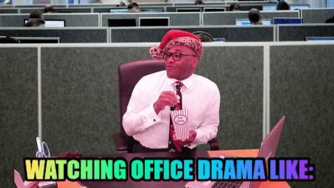 Dis Gon Be Good Office Drama Robert Blackmon GIF