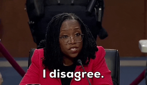 Disagree Senate Judiciary GIF