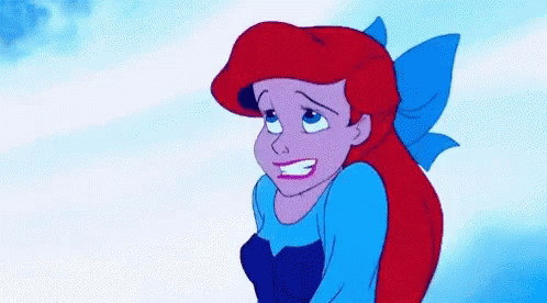 Disappointed Ariel GIF