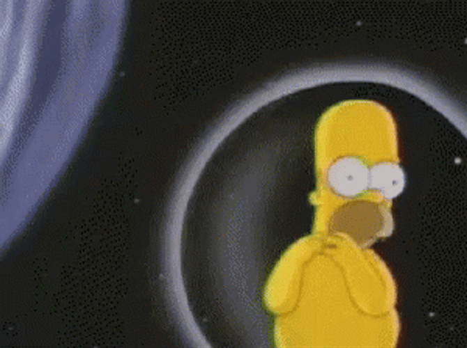 Disappointed Homer Doh  GIF