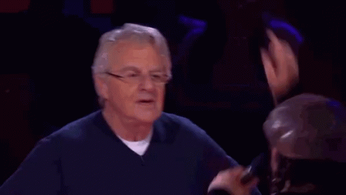 Disappointed Jerry Springer GIF