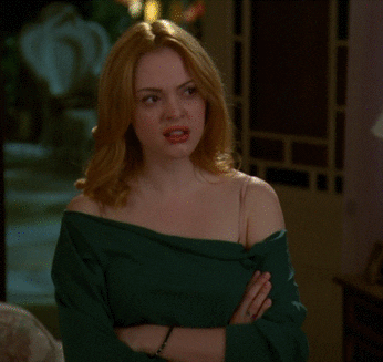 Disbelief Offended Girl GIF