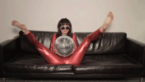 Funny Disco Ball Dance GIF