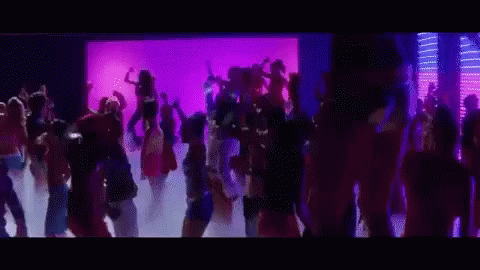 Disco Dance Packed Club GIF