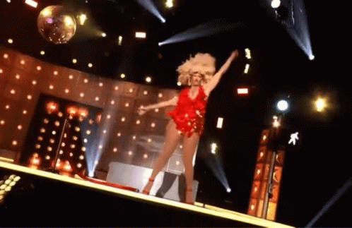 Disco Dancing Olivia Lux GIF