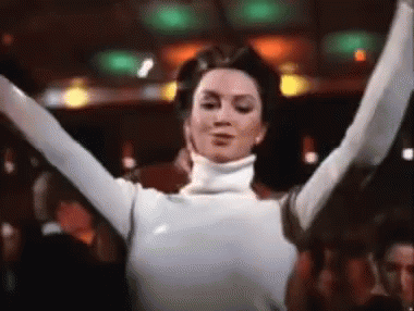 Disco Dancing Victoria Principal Enjoying GIF
