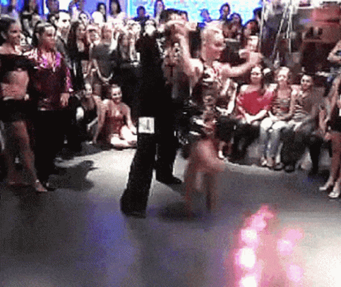 Disco Dancing Waltz Ballroom Partner GIF