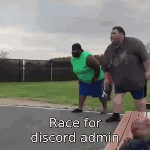 Discord Admin Race GIF