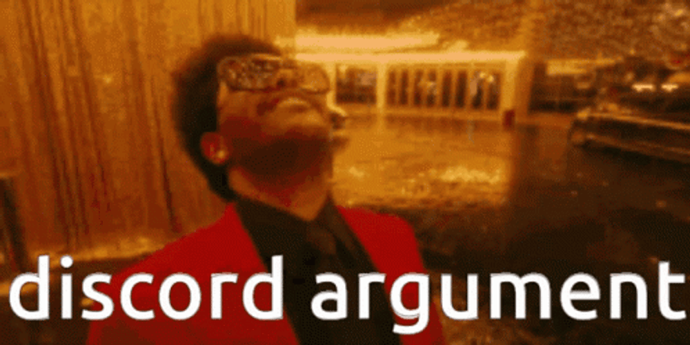 Discord Argument The Weeknd GIF