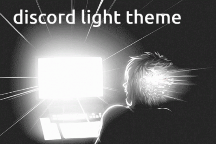 Discord Blinding Light Theme GIF
