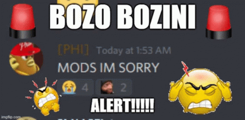 Discord Conversation Bozo Bozini