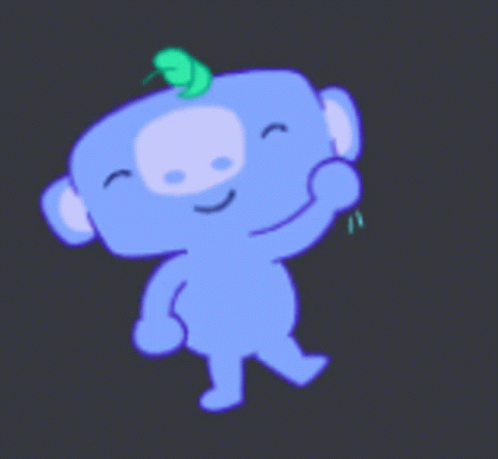 Discord Crash Cartoon Logo Waving GIF