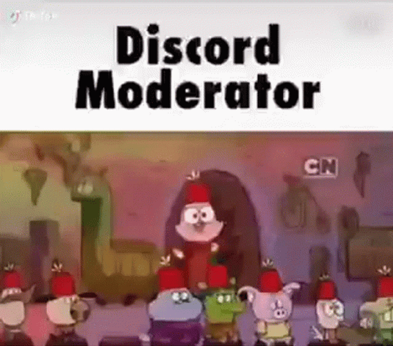 Discord Crash Chowder Cartoon Moderator GIF