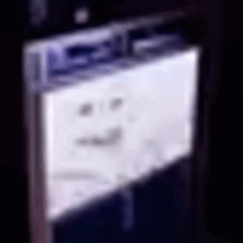 Discord Crash Emoji Coming Out Of Screen GIF