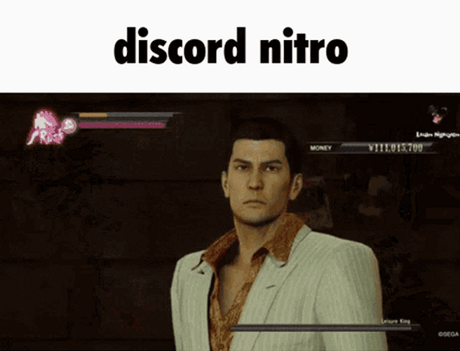 Discord Nitro Money Slap GIF