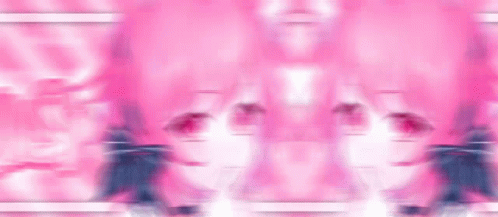 Anime Pink Hair Discord Profile Banner GIF