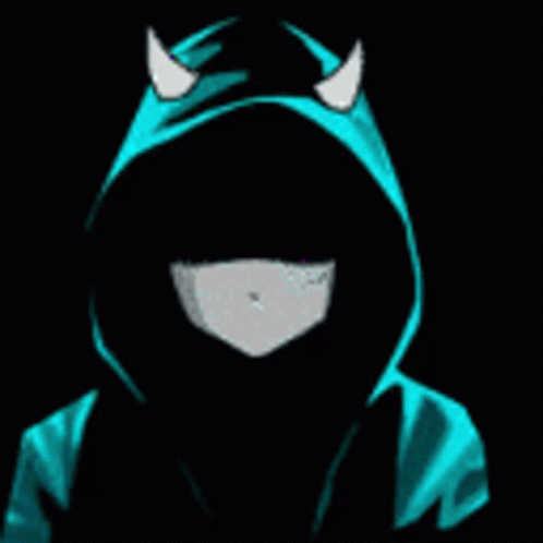 Faceless Anime Boy Discord Profile Banner GIF