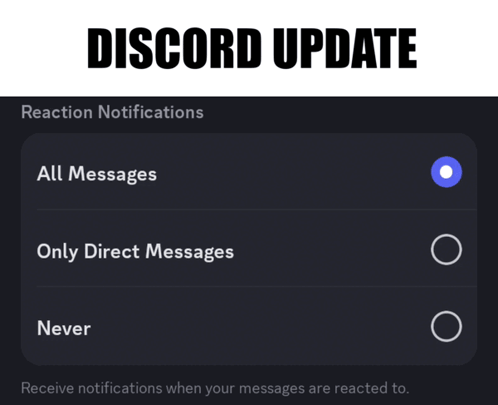 Discord Update Screen All Messages And Direct Messages GIF