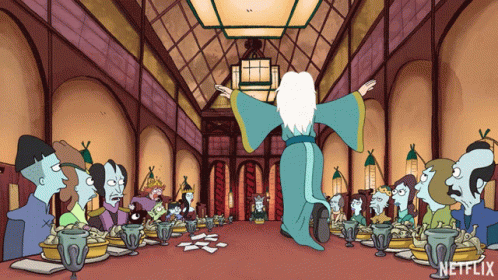 Disenchantment Drunk Stumbling GIF