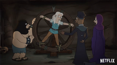 Disenchantment Princess Bean Tied Up GIF
