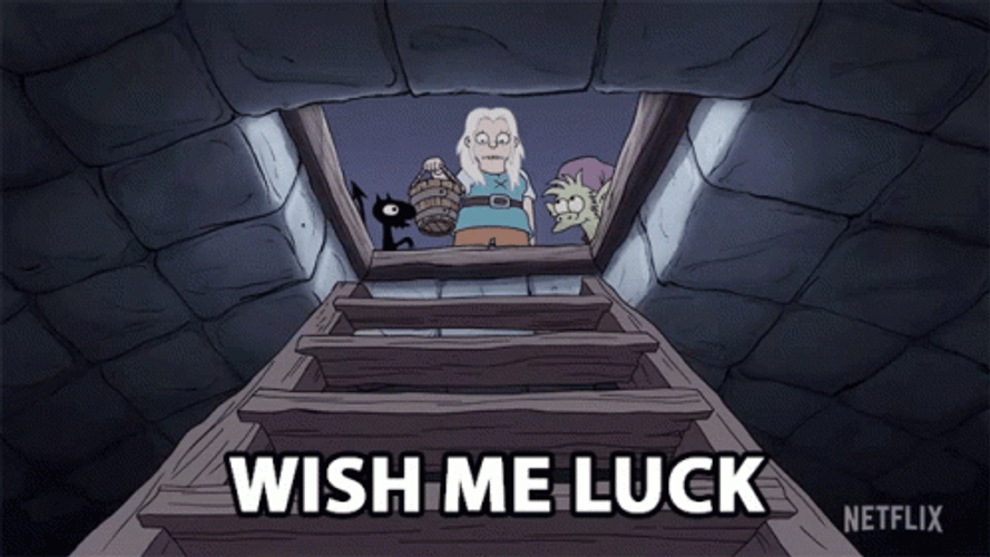 Disenchantment Wish Me Luck GIF