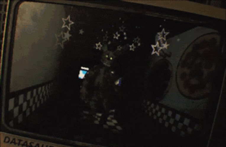 Disfigured Springtrap Creeping Up GIF